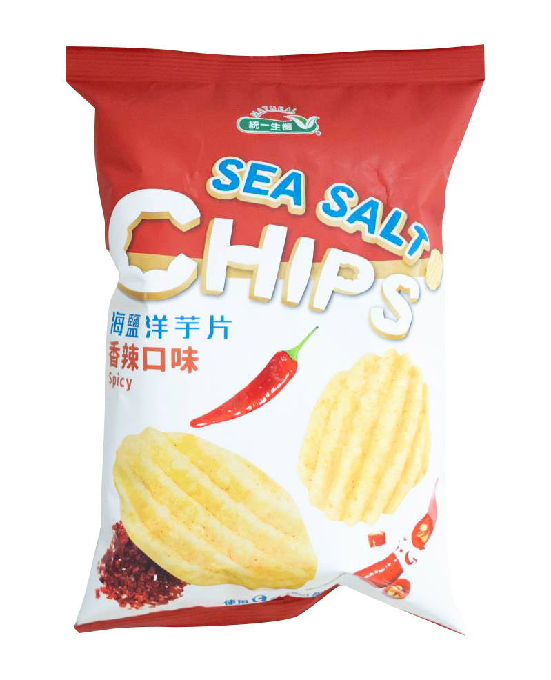【統一生機】海鹽洋芋片-香辣口味(純素)